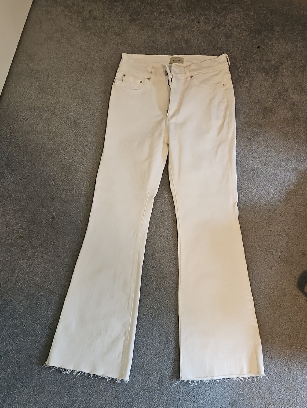 DL1961 White Denim Jeans